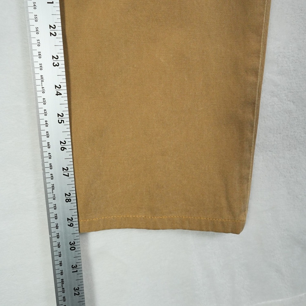 Polo Ralph‎ Lauren 650 Straight Leg Pants Mens 32x32 (Fits 32x30) Khaki Twill RL - Picture 8 of 9